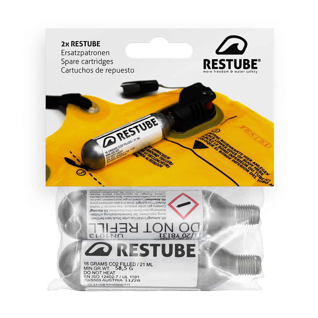Restube - CO₂ (16g) cartridges Subwing